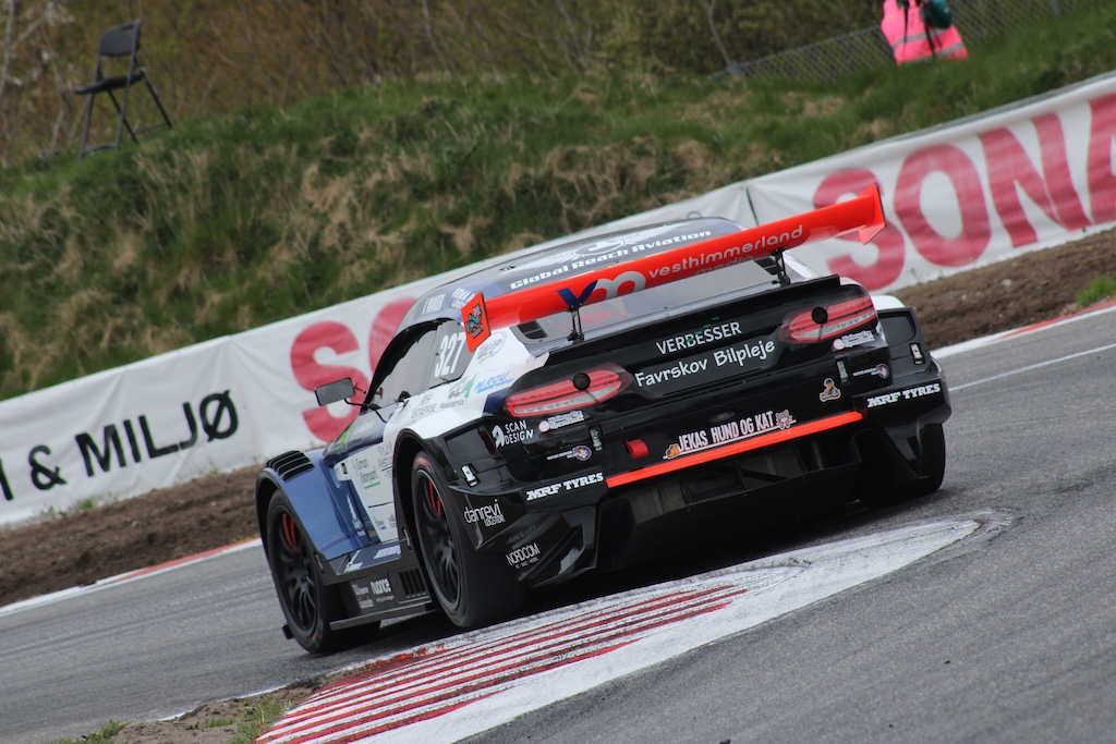 Alex Maansen - Udfordrende weekend med plads til jubel hos Nymark Racing Academy.
(Foto: Motorsporten.dk)